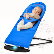 Newborn Baby Bouncer Chair – Soft & Durable Infant Rocker Seat, Foldable & Portable – UK Made Baby Rocking Chair