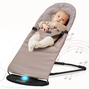 Newborn Baby Bouncer Chair – Soft & Durable Infant Rocker Seat, Foldable & Portable – UK Made Baby Rocking Chair