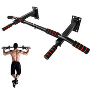 Wall Mounted Pull Chin Up Bar Heavy Duty Dip Station Gym Home Exercise Fitness