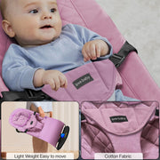 Newborn Baby Bouncer Chair – Soft & Durable Infant Rocker Seat, Foldable & Portable – UK Made Baby Rocking Chair