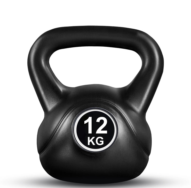 12kg Vinyl Coated Kettlebell – Heavy Duty Weight for Home Gym Workouts, Strength Training & Fitness – Ideal for Men & Women