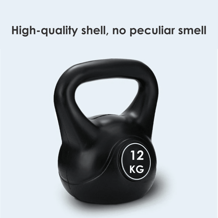 12kg Vinyl Coated Kettlebell – Heavy Duty Weight for Home Gym Workouts, Strength Training & Fitness – Ideal for Men & Women