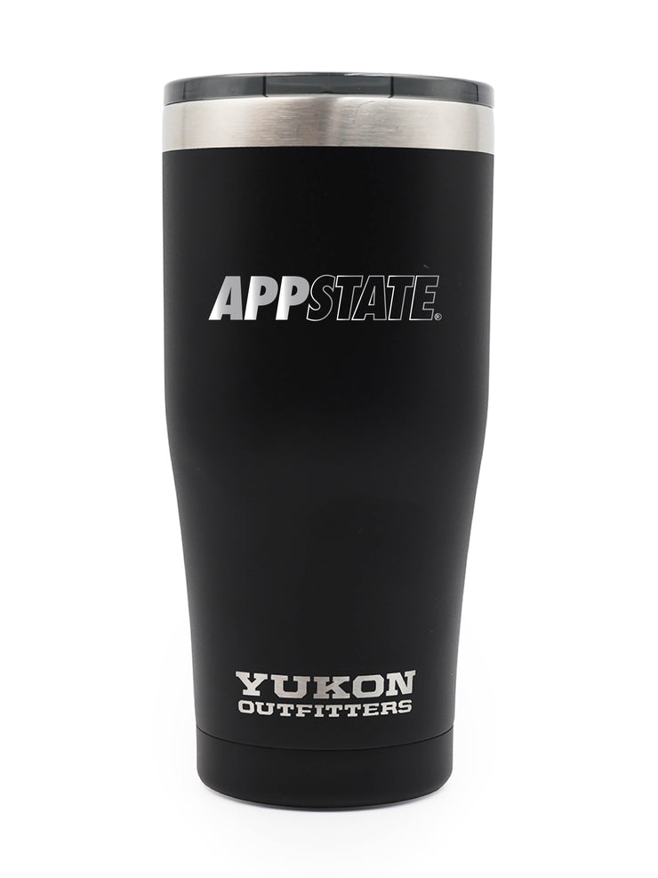 20 oz Tumbler - App State - Black