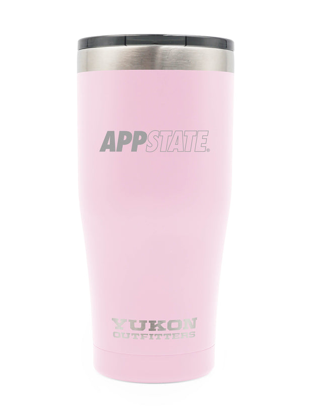 20 oz Tumbler - App State - Soft Pink