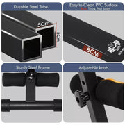 Sit Up Bench adjustable Core ABS Workout Multipurpose Thigh Support for Home Gym