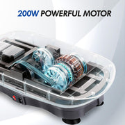 Power Vibration Plate Vibrating Machine Platform Exercise Body Shaker Massager