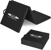 Tri Folding Mat Exercise Gym Gymnastic Fitness Workout Mat with Handles 3 Panels