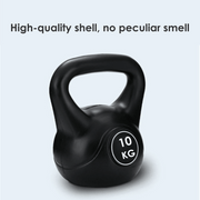 10kg Vinyl Coated Kettlebell – Heavy Duty Weight for Home Gym Workouts, Strength Training & Fitness – Ideal for Men & Women