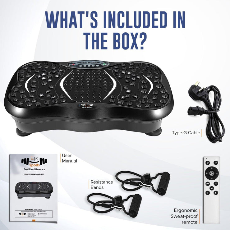 Power Vibration Plate Vibrating Machine Platform Exercise Body Shaker Massager