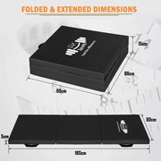 Tri Folding Mat Exercise Gym Gymnastic Fitness Workout Mat with Handles 3 Panels