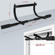 Pull Up Bar Doorway – Home Gym Chin-Up & Dip Bar for Strength Training & Full-Body Workouts