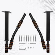 Wall Mounted Pull Chin Up Bar Heavy Duty Dip Station Gym Home Exercise Fitness