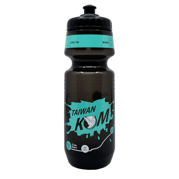 PAX 24oz Sports Black Water Bottle, Squeeze To Squirt Water Bottle, Biking Cycling Bottles Fit In Bike Cages, BPA Free, Great for Adults & Youngsters