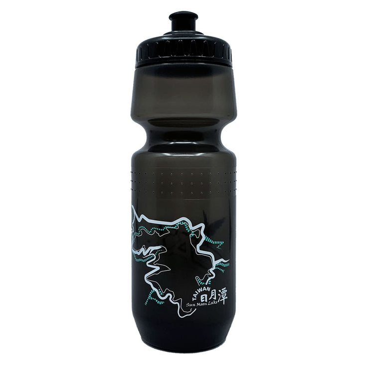 PAX 24oz Sports Black Water Bottle, Squeeze To Squirt Water Bottle, Biking Cycling Bottles Fit In Bike Cages, BPA Free, Great for Adults & Youngsters