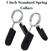 Standard 1" Chrome Barbell – 4ft, 5ft, 6ft, 7ft | Knurled Grip, Collars Included | Fits 1" Weight Plates – Home Gym & Strength Training