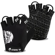 Bike Cycling Sports Gloves: Half Finger Bicycle Gloves for Men Women with 5MM Gel Pad - Anti-Slip Exercise Workout Gloves for Gym Motorcycle