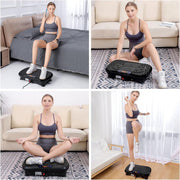 Power Vibration Plate Vibrating Machine Platform Exercise Body Shaker Massager