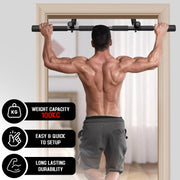 Pull Up Bar Doorway – Home Gym Chin-Up & Dip Bar for Strength Training & Full-Body Workouts