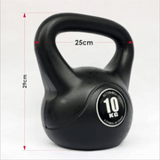 10kg Vinyl Coated Kettlebell – Heavy Duty Weight for Home Gym Workouts, Strength Training & Fitness – Ideal for Men & Women