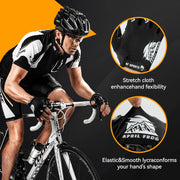 Bike Cycling Sports Gloves: Half Finger Bicycle Gloves for Men Women with 5MM Gel Pad - Anti-Slip Exercise Workout Gloves for Gym Motorcycle