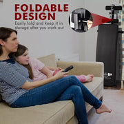 Sit Up Bench adjustable Core ABS Workout Multipurpose Thigh Support for Home Gym