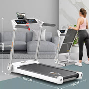 Treadmill Electric Motorised Folding Running Machine Walking Gym Home Fitness