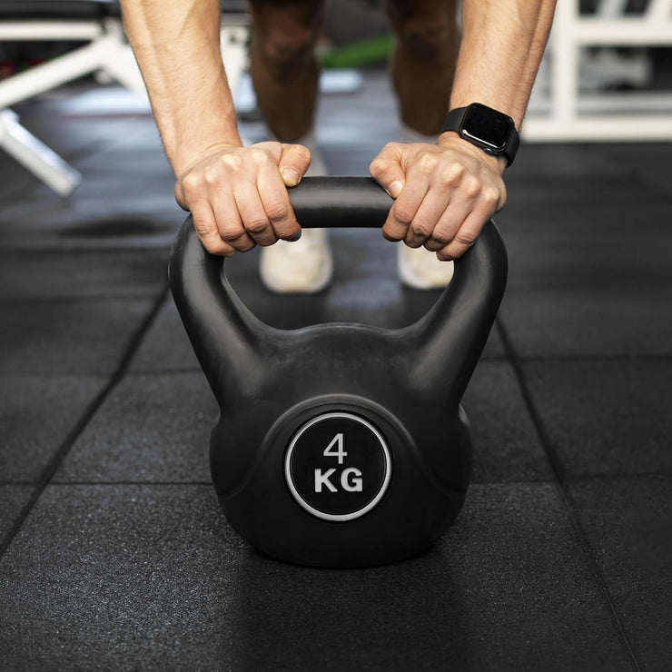 Vinyl Coated Kettlebells – Heavy Weight Kettlebell Set for Home Gym Workouts (2kg to 24kg) – Strength Training for Men & Women