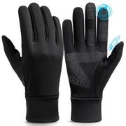 OZERO Winter Touchscreen Gloves for Men: Warm Running Gloves Windproof Water Resistant - Lightweight Thermal Glove for Hiking Cycling Driving