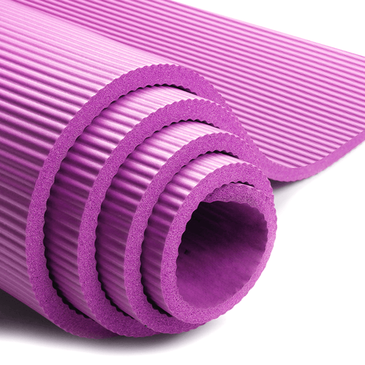 Yoga Mat 15mm Thick Exercise Mat Gym Workout Fitness Pilates Home Non Slip NBR
