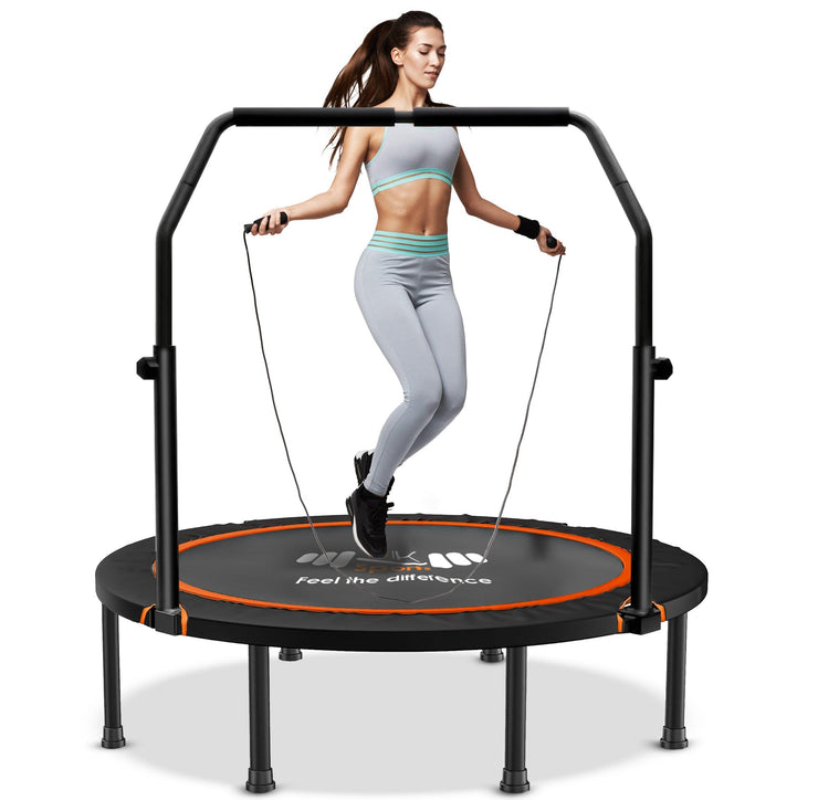 Mini Trampoline Foldable Trampoline Fitness Rebounder Exercise Bouncer 40/48"