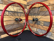 (Slam69built) Halo T2 26" / Halo Wideboy & Halo MT SS Dirt Jump Wheelset (Red / Grey / Multi)