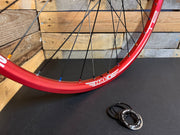 (Slam69built) Halo T2 26" / Halo Wideboy & Halo MT SS Dirt Jump Wheelset (Red / Grey / Multi)
