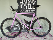 #NS1300 – 4130 Fixed-Gear / Single Speed | Purple Reign – Flat Bar / 700c (Size Large 59cm,  Used/Great Condition)