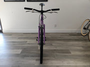 #NS1300 – 4130 Fixed-Gear / Single Speed | Purple Reign – Flat Bar / 700c (Size Large 59cm,  Used/Great Condition)