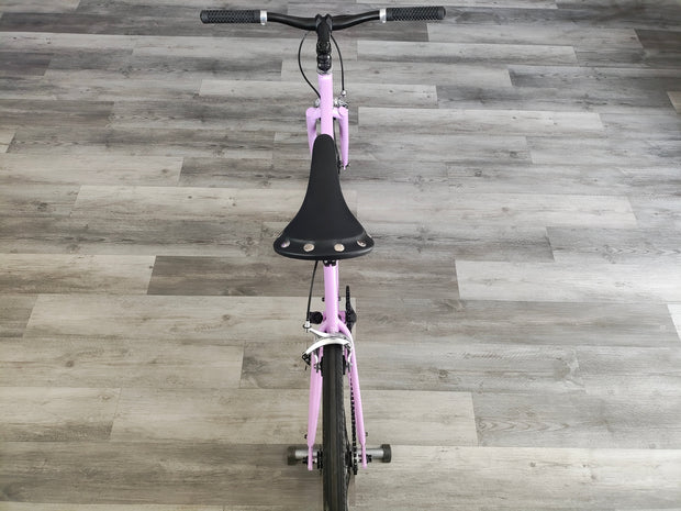 #NS1300 – 4130 Fixed-Gear / Single Speed | Purple Reign – Flat Bar / 700c (Size Large 59cm,  Used/Great Condition)