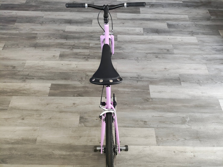 #NS1300 – 4130 Fixed-Gear / Single Speed | Purple Reign – Flat Bar / 700c (Size Large 59cm,  Used/Great Condition)