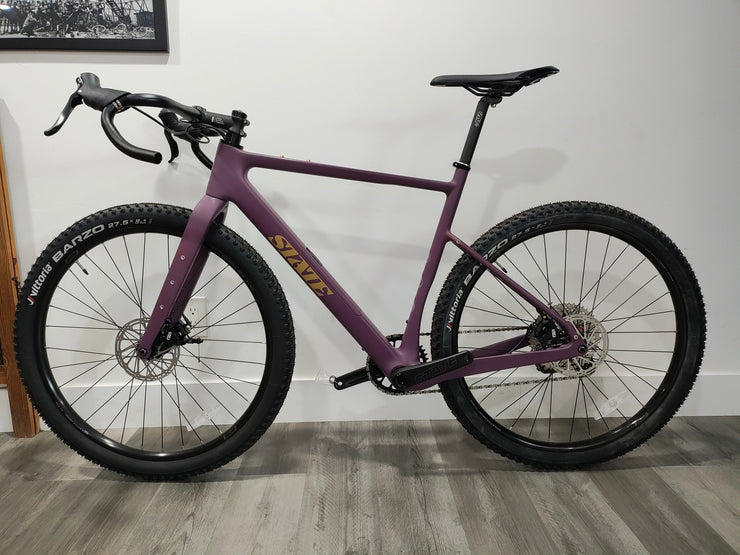 #1312 - Carbon All-Road v2 | Dusty Merlot w/ 650b Wheels + 12-Speed (Size Medium, Used Frame / Like-New Components)