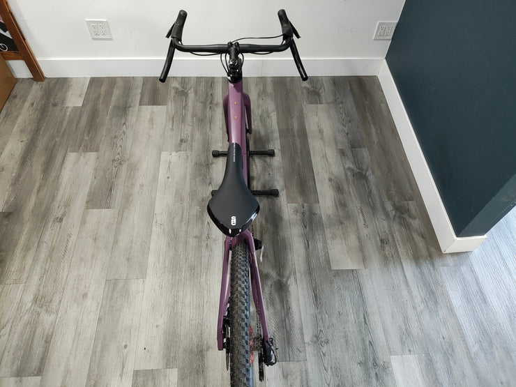 #1312 - Carbon All-Road v2 | Dusty Merlot w/ 650b Wheels + 12-Speed (Size Medium, Used Frame / Like-New Components)