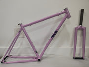 #1315 - 4130 Single-Speed / Fixed Gear Frameset | Purple Reign (Size 49cm, Excellent Condition)