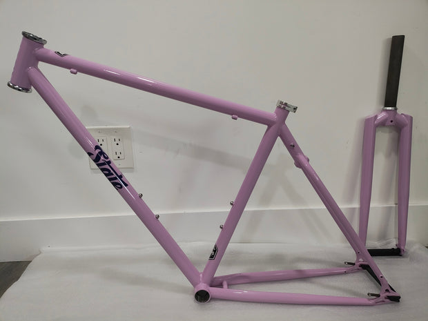 #1315 - 4130 Single-Speed / Fixed Gear Frameset | Purple Reign (Size 49cm, Excellent Condition)