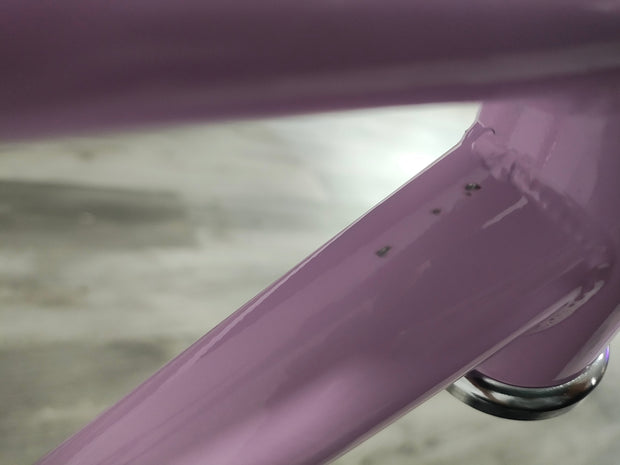 #1315 - 4130 Single-Speed / Fixed Gear Frameset | Purple Reign (Size 49cm, Excellent Condition)