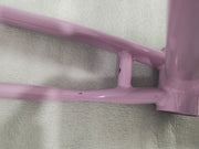 #1315 - 4130 Single-Speed / Fixed Gear Frameset | Purple Reign (Size 49cm, Excellent Condition)