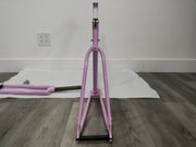 #1315 - 4130 Single-Speed / Fixed Gear Frameset | Purple Reign (Size 49cm, Excellent Condition)