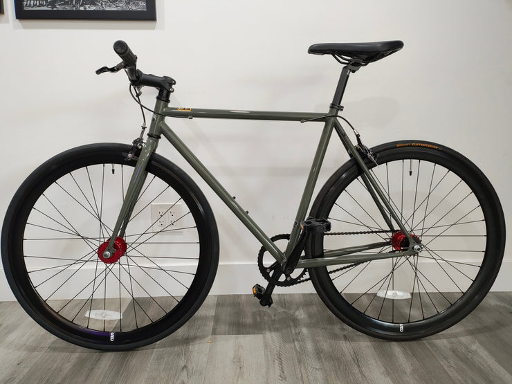 #1319 - Core Line | Earthstone w/ Riser Bars (Size 54cm, Excellent Condition – Upgraded Rear Tire)