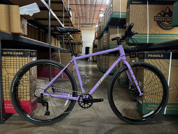 #1301 – 4130 All-Road | Arroyo Lilac (12-speed - UDH) – 700c / Risers / 12-Speed (Size Medium 51cm, Very Good Condition)