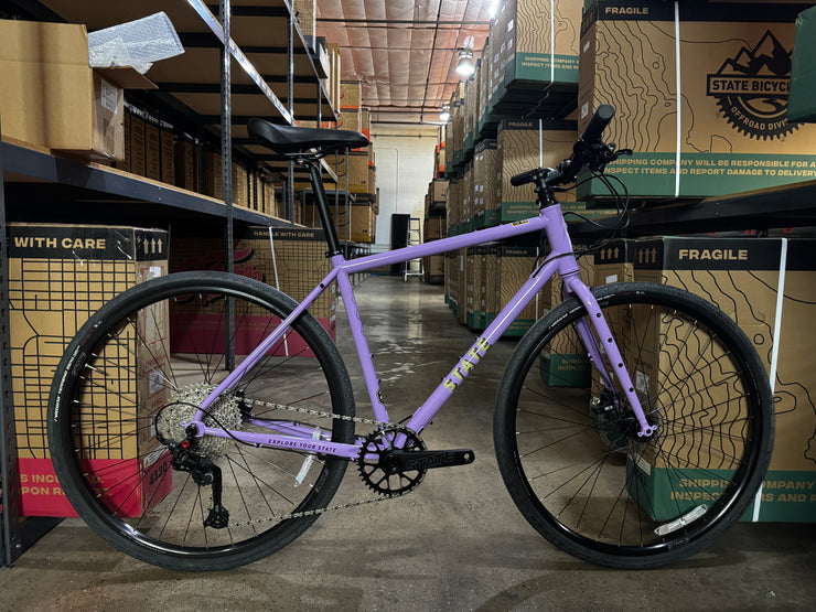 #1301 – 4130 All-Road | Arroyo Lilac (12-speed - UDH) – 700c / Risers / 12-Speed (Size Medium 51cm, Very Good Condition)