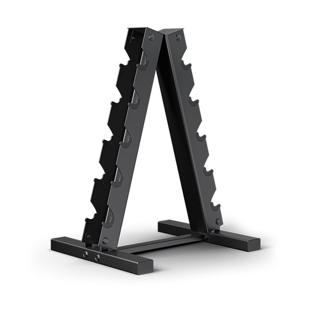 150-Pound Dumbbell Set with A-Frame Rack