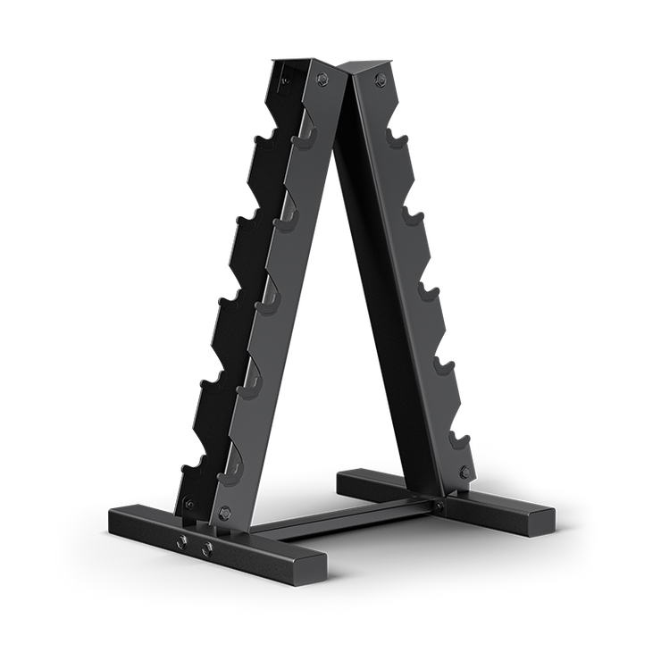 150-Pound Dumbbell Set with A-Frame Rack