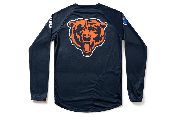 #NFLJ-CHI – NFL Collection | Long Sleeve MTB Jersey – CHI Bears (Size Small, Like-New – Used For Photos)