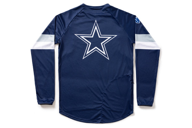 #NFLJ-DAL – NFL Collection | Long Sleeve MTB Jersey – Dallas Cowboys (Size Small, Like-New – Used for Photos)